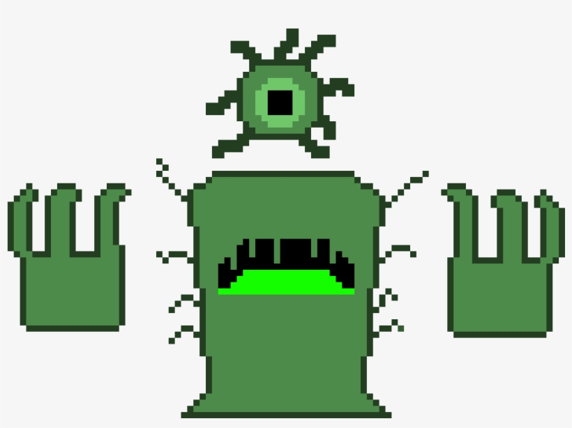 Gulpord The Slime God - Pixel Art, transparent png #5037625