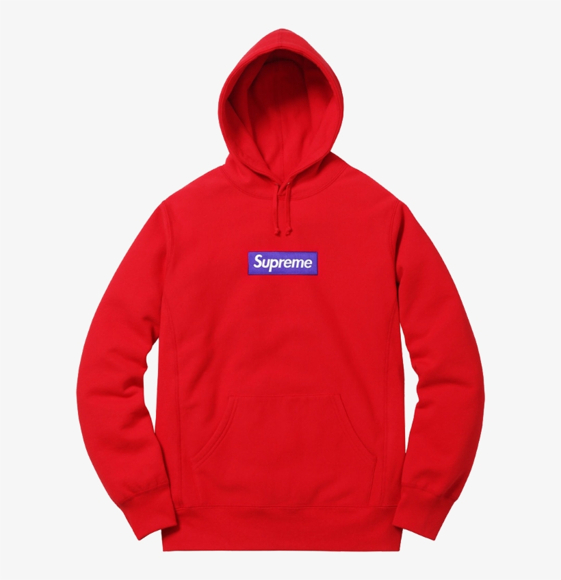 red supreme bogo hoodie