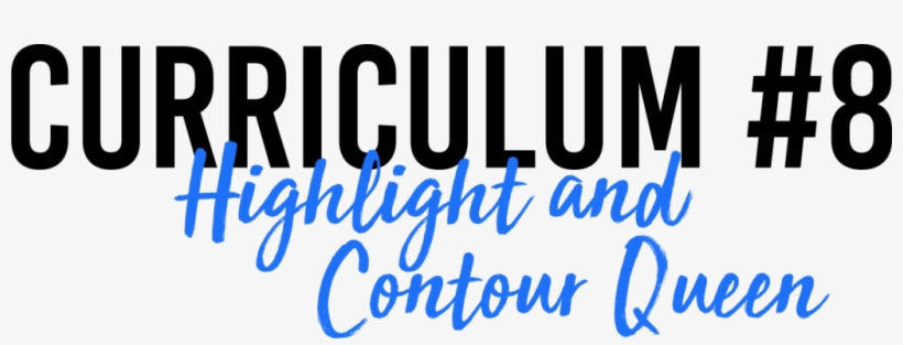 Highlight And Contour For The Gawds - Calligraphy, transparent png #5038213