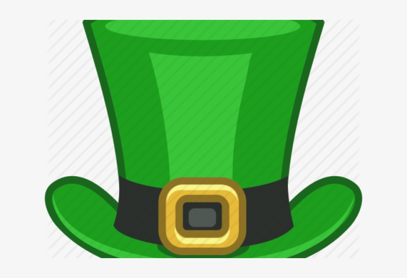Irish Leprechaun Hat - Top Hat Green Png, transparent png #5038948