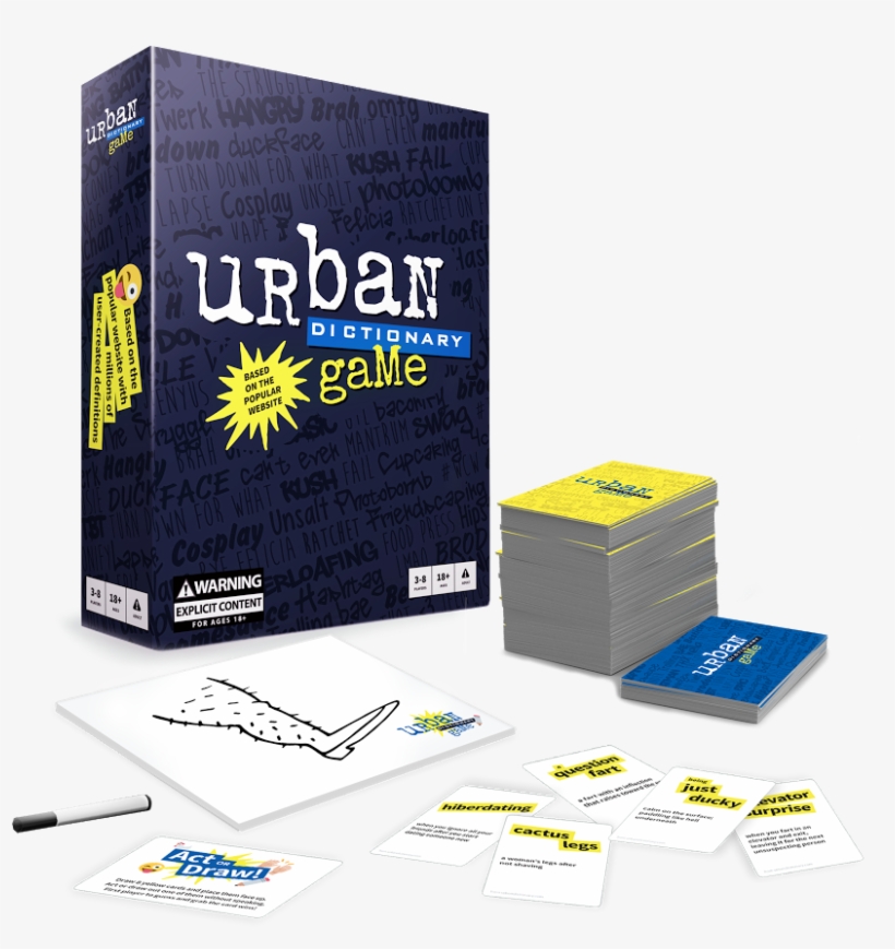 Unnamed V=1539318061 - Buffalo Games Urban Dictionary - The Party Game, transparent png #5039518
