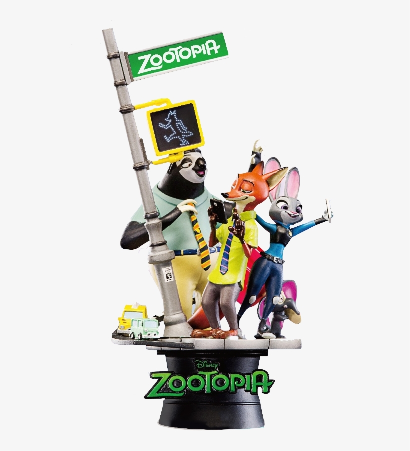 Beast Kingdom Toys Disney Zootopia Figure Toyslife - D Select Zootopia, transparent png #5039763