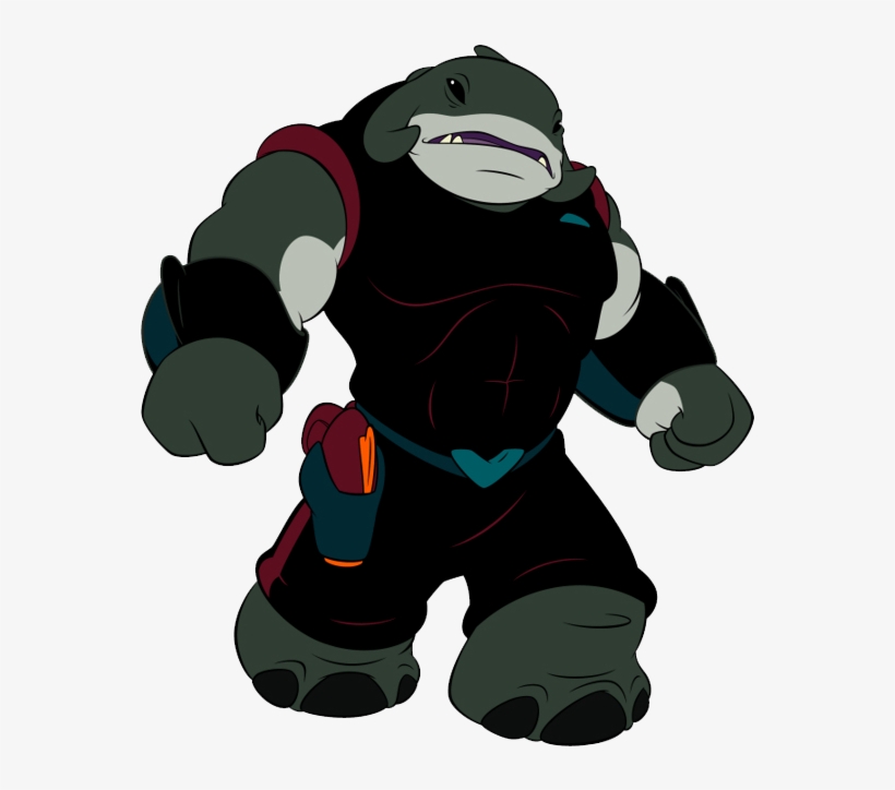 Captain Gantu - Lilo And Stitch Characters Png.
