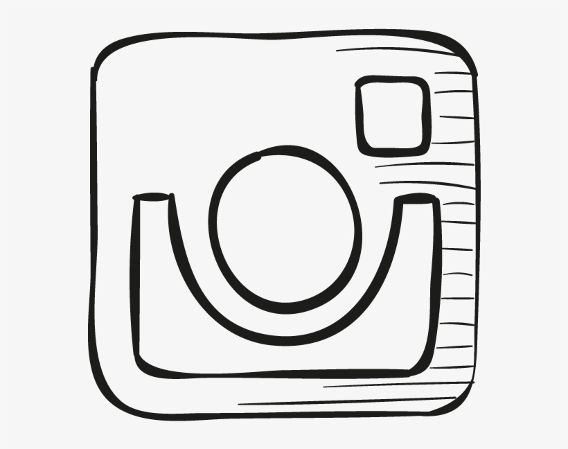 Handmade Social Icons-04 - Instagram Dibujado Png, transparent png #5040489