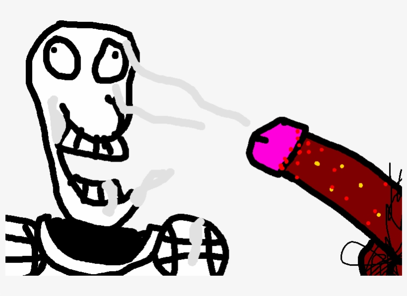 Friendly Papyrus Face For Kids By Slaughtereverybody, transparent png #5041000