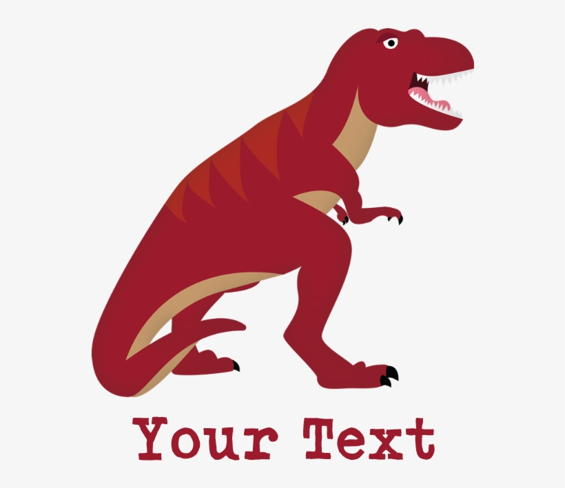 Favorite - Red T Rex, transparent png #5041770