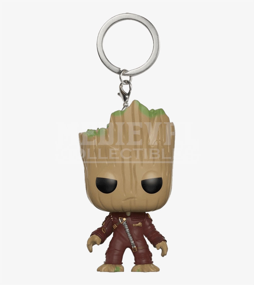 Guardians Of The Galaxy 2 Groot Pop Keychain - Guardians Of The Galaxy 2 Pop Vinyl Keyring, transparent png #5043111