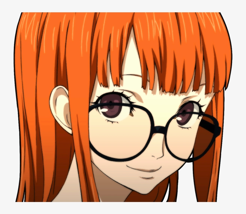 244kib, 872x632, Futaba Happy Cut-in - Futaba Persona 5 Png, transparent png #5043719