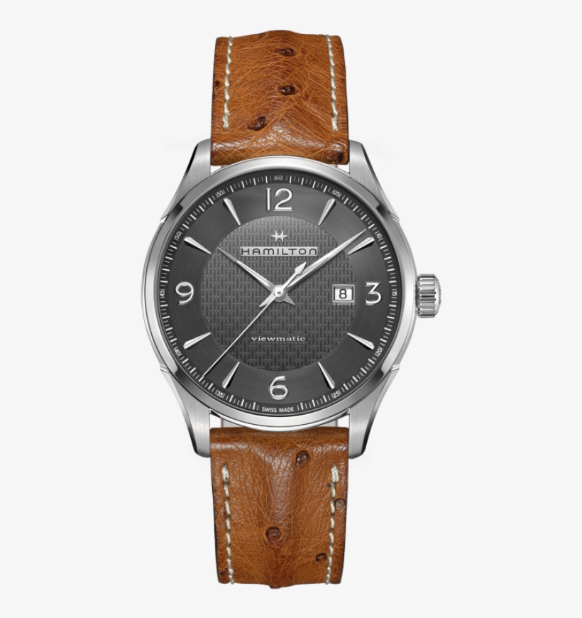 The Viewmatic Auto Comes In A Stainless Steel Case - Hamilton Watch Jazzmaster Viewmatic, transparent png #5044540
