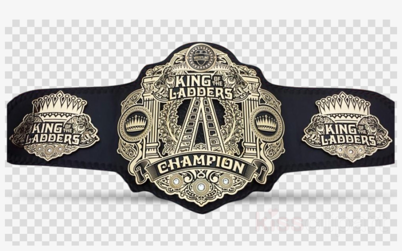 Download Ladder Championship Belt Clipart Wwe Championship - King Of The Ladders Championship, transparent png #5045453