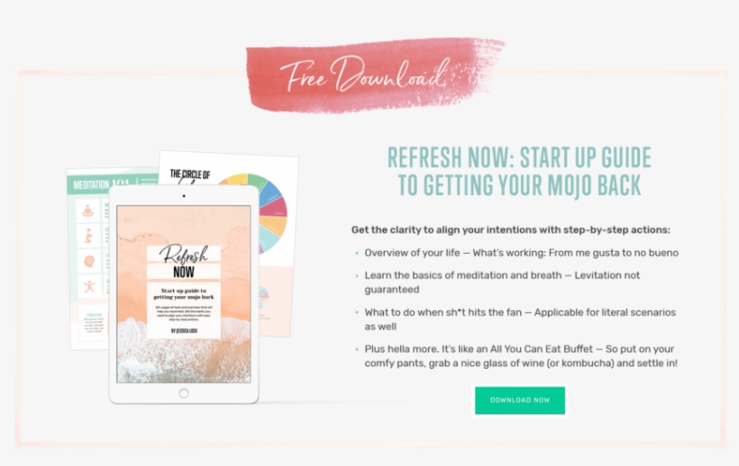 Guide Freedownload Mockup - Mockup, transparent png #5045574