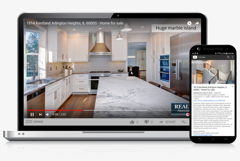 Real Estate Video - Luxury Marble For Kitchen, transparent png #5046039