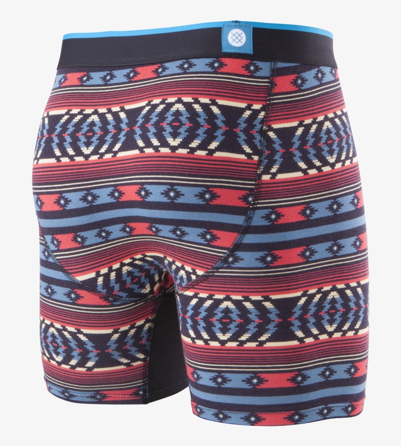 Stance - Lightning Wholester - Red - Back - Board Short, transparent png #5046222