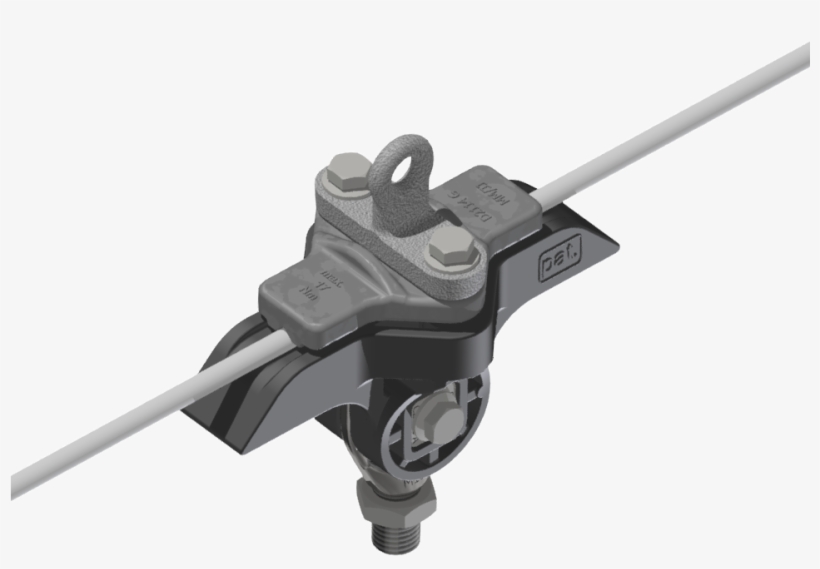 Line Insulator To Steel Cable Kusys Type 1 With Suspension - Rifle, transparent png #5046579