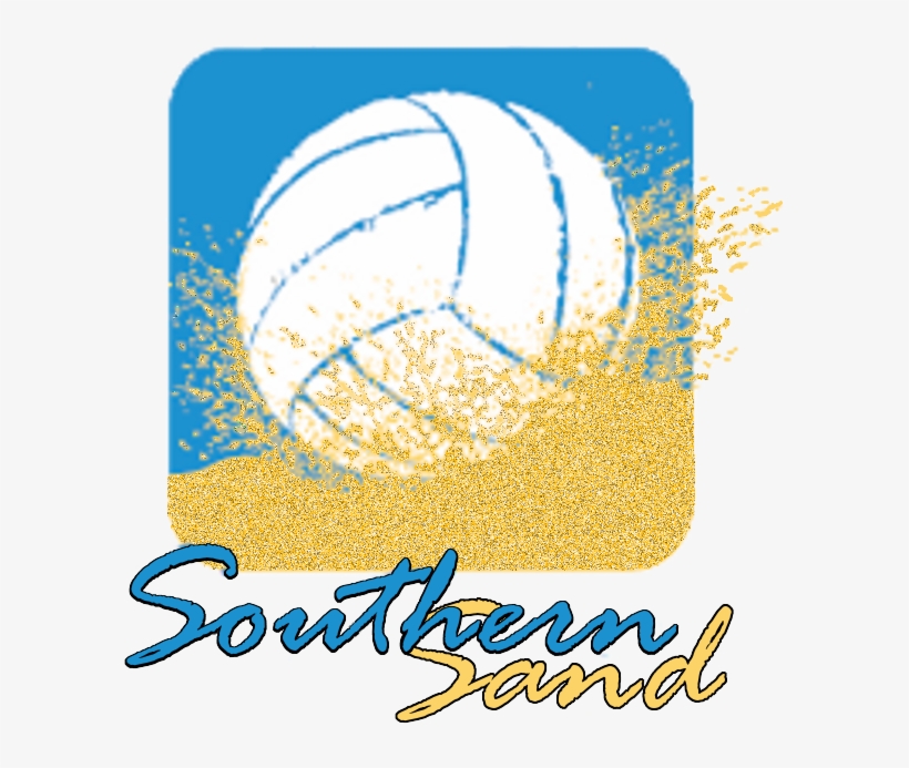 Vector Royalty Free Stock Southern Sand Volleyball - Sand Volleyball Logo, transparent png #5046625