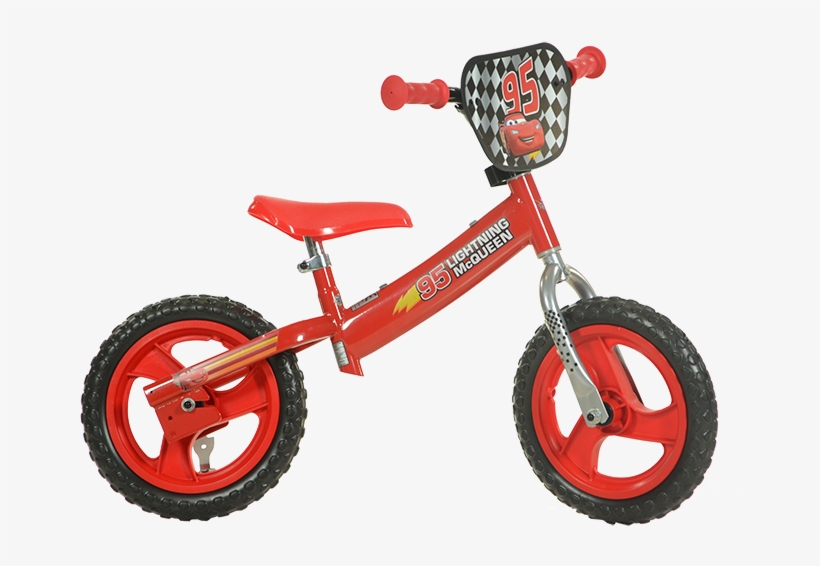 Cars Running Bike 12&quot - Cars Springcykel, transparent png #5047738