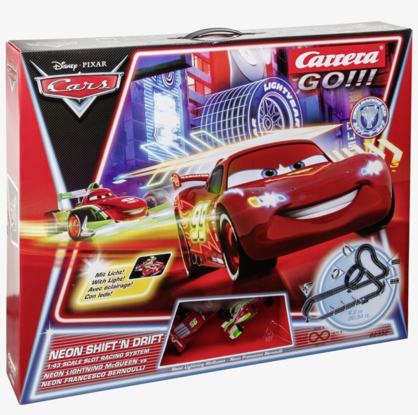 Carrera Go Disney/pixar Neon Shift'n Drift - Carrera Go Neon Shift N Drift, transparent png #5047865