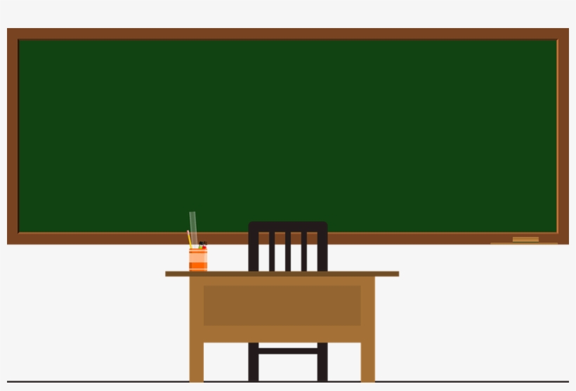 Chalkboard Book Cliparts - Blackboard Vector, transparent png #5048434