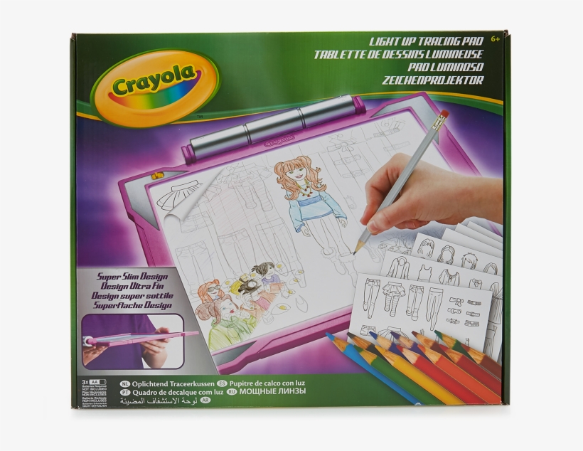 Crayola Light Up Tracing Pad Pink : Target