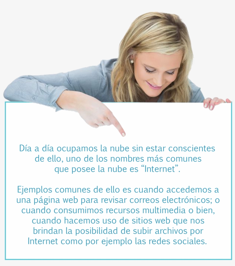 La Nube Es Un Modelo Basado En Web Que Brinda Amplios, transparent png #5049025