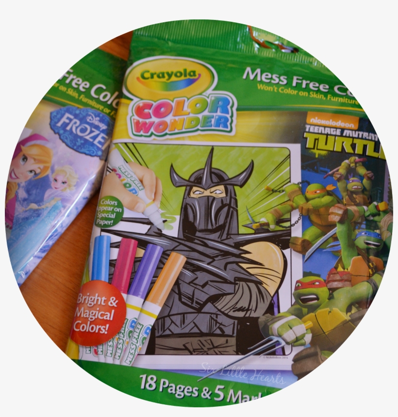 Crayola Color Wonder Nickelodeon Teenage Mutant Ninja, transparent png #5049217