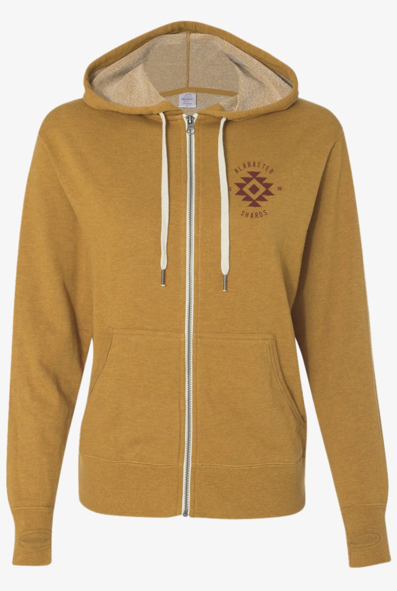As Aztec Logo Zip Mustard - Hoodie, transparent png #5049561