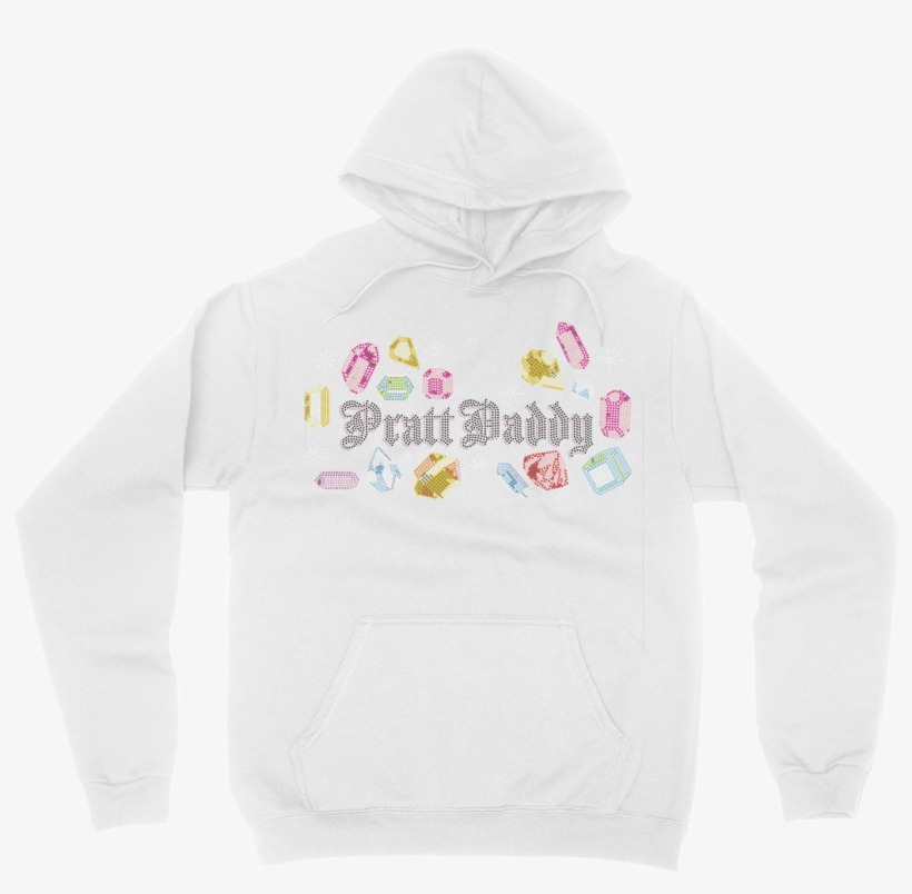 Pratt Daddy Rhinestone Hoodie - Happy Halloween! - Unisex Hoodie, transparent png #5049963