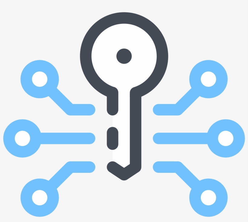 Grand Master Key Icon - Hub And Spoke Icon - Free Transparent PNG ...