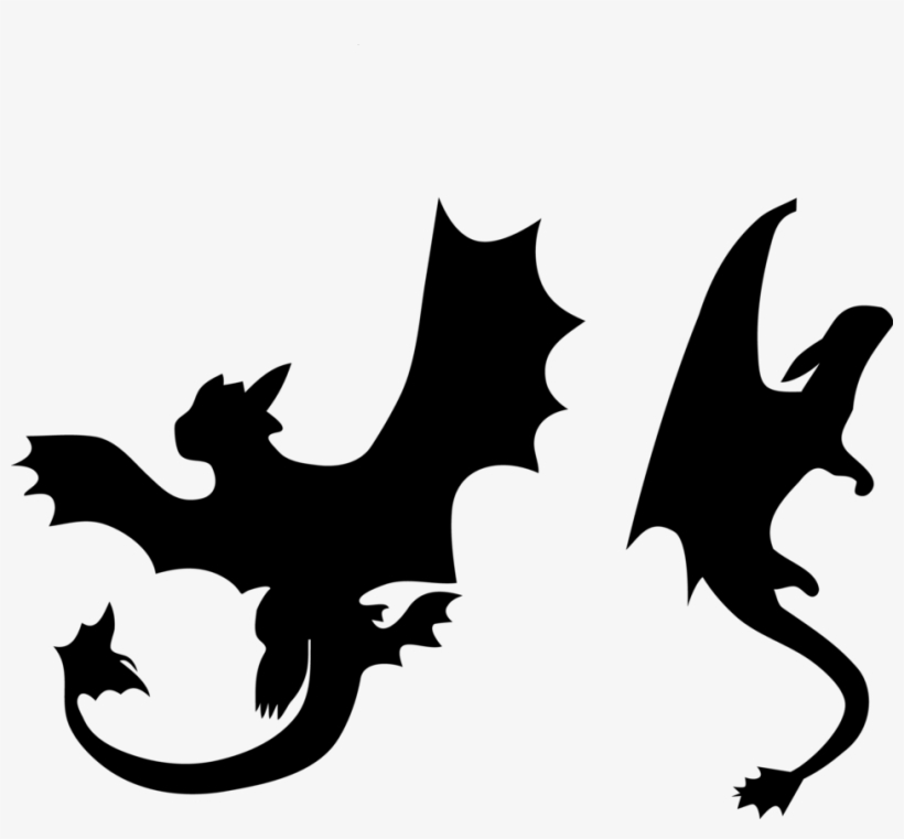 568 Free Tooth Fairy Clipart Images Public Domain Vectors - Train Your Dragon Silhouette, transparent png #5050486