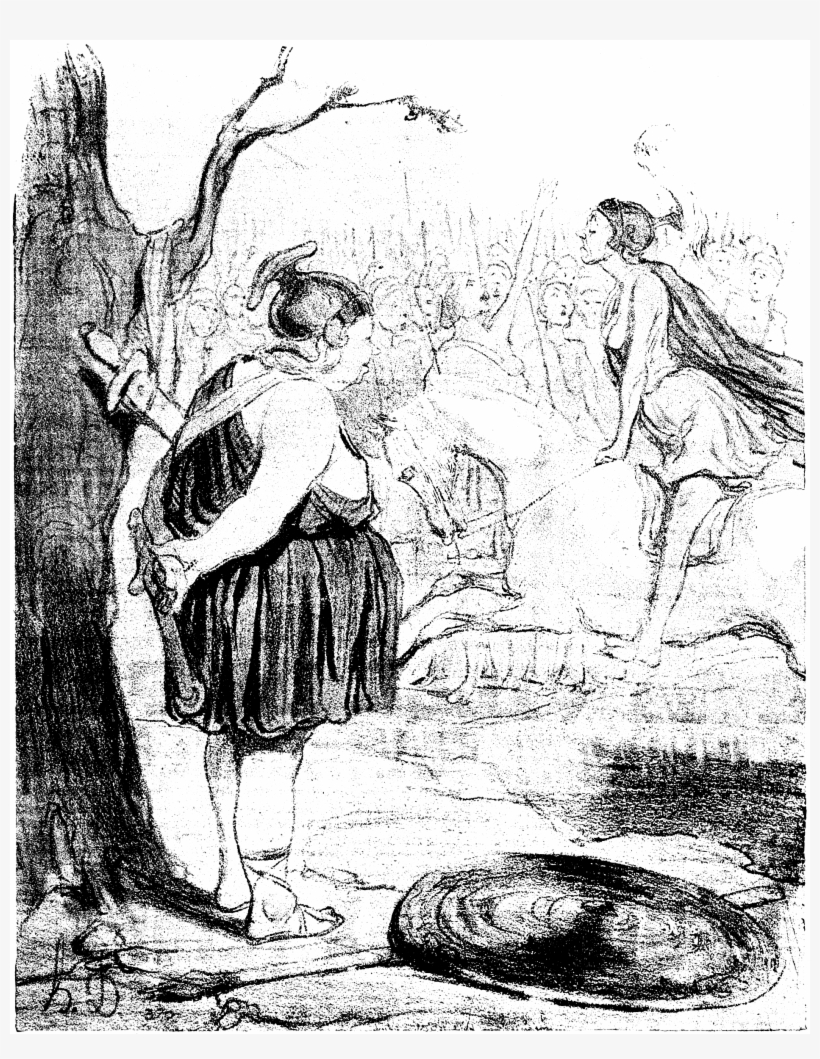 Mh 16 Daumier D129 Histoire Ancienne - &lt;ancient History&gt;: (5) The Amazons, transparent png #5050693