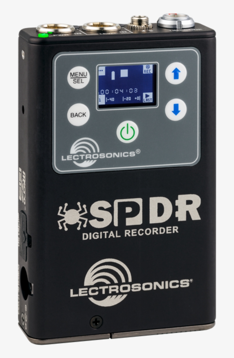 Lectrosonics Introduces Spdr Stereo Portable Digital - Lectrosonics Spdr, transparent png #5051109