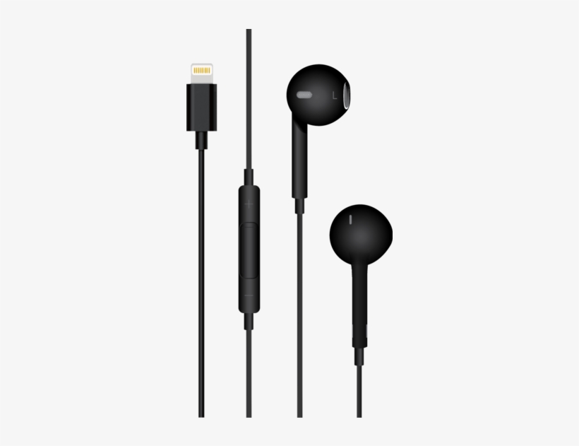 Mycandy In Ear Stereo Headphone With Lightning Connector - Headphones, transparent png #5051113