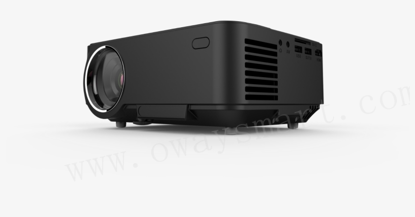New Arrival Portable Mini Projector With Hd-mi Wifi - Electronics, transparent png #5051717