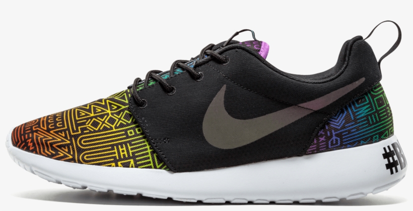 New Arrival Online Nike Roshe One Bt Qs Be True - Nike Roshe One Bt Qs 11.5 Shoes Black / Light Crimson, transparent png #5051764