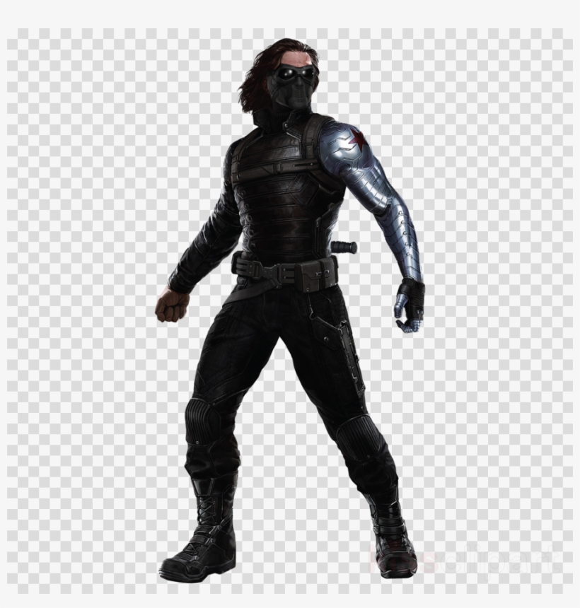 Winter Soldier Png Clipart Bucky Barnes Captain America - Soldado Del Invierno Marvel, transparent png #5051992