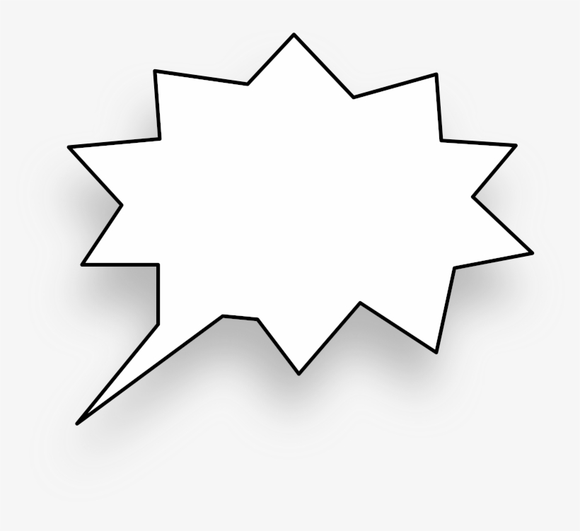 Medium Image - Speech Balloon, transparent png #5052158