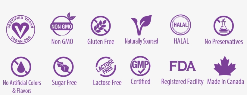Vegan Certified, Non-gmo, All Natural - Certified Vegan Square Sticker 3" X 3", transparent png #5052515