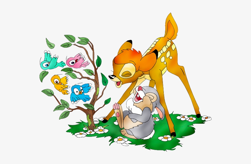 Bambi Clipart Thumper - Bambi & Thumper Png, transparent png #5053535