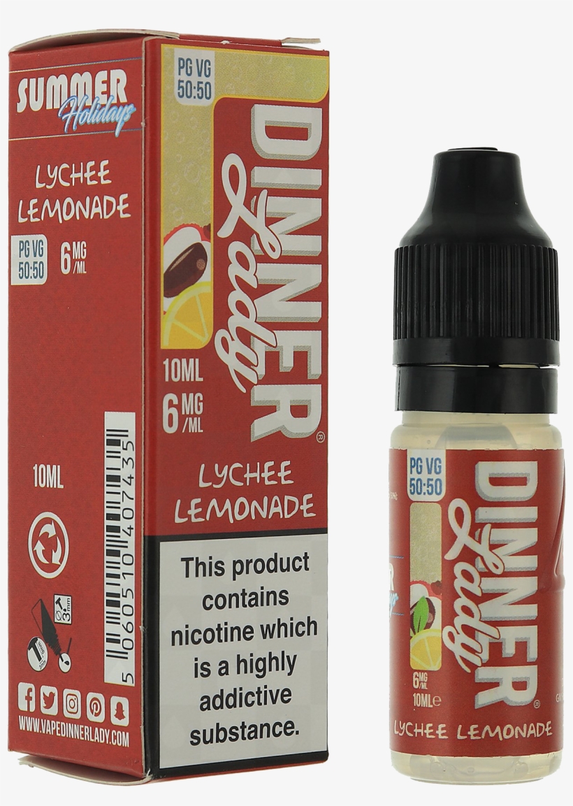 Lychee Lemonade E-liquid 10ml - Electronic Cigarette Aerosol And Liquid, transparent png #5053799