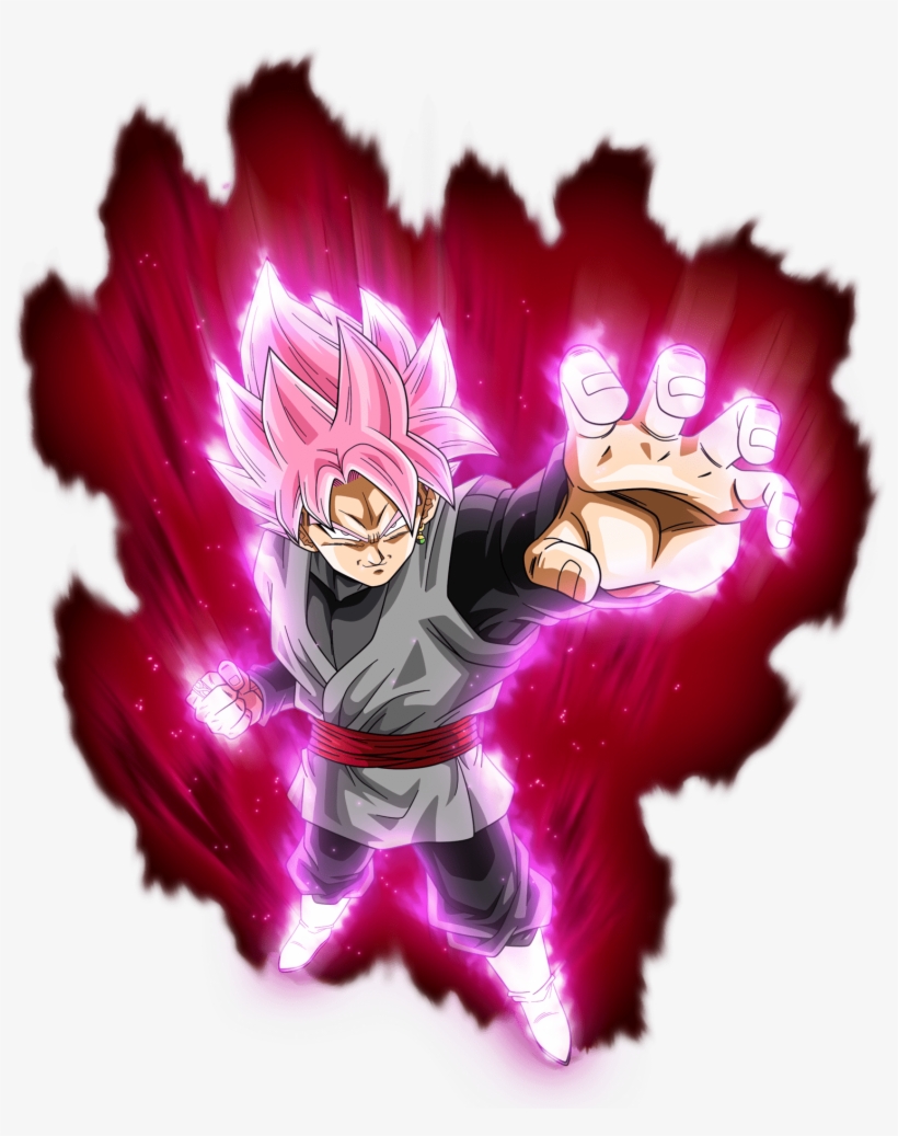 Super Saiyan Rose - Ssr Goku Black Dokkan Battle, transparent png #5053872