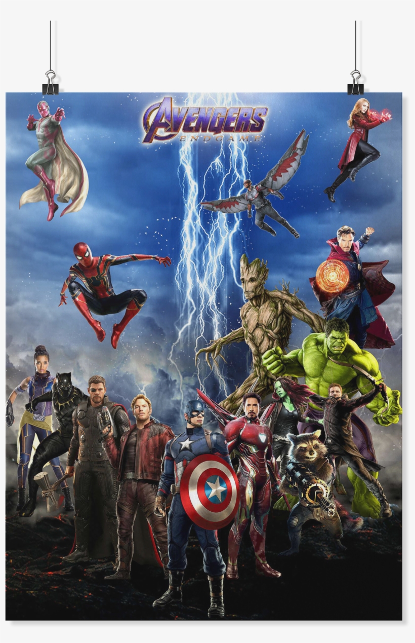 Endgame Marvel Thanos Hulk Ironman Thor Vision Captain - Avengers: Endgame, transparent png #5053952