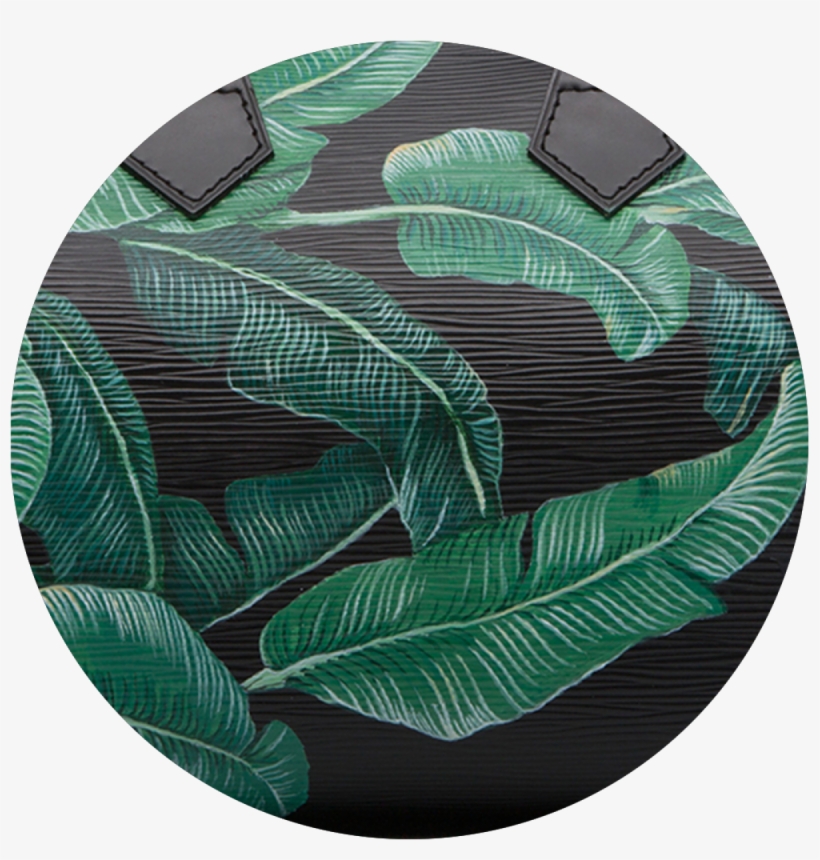Bag Customisation Banana Leaves - Louis Vuitton, transparent png #5054604