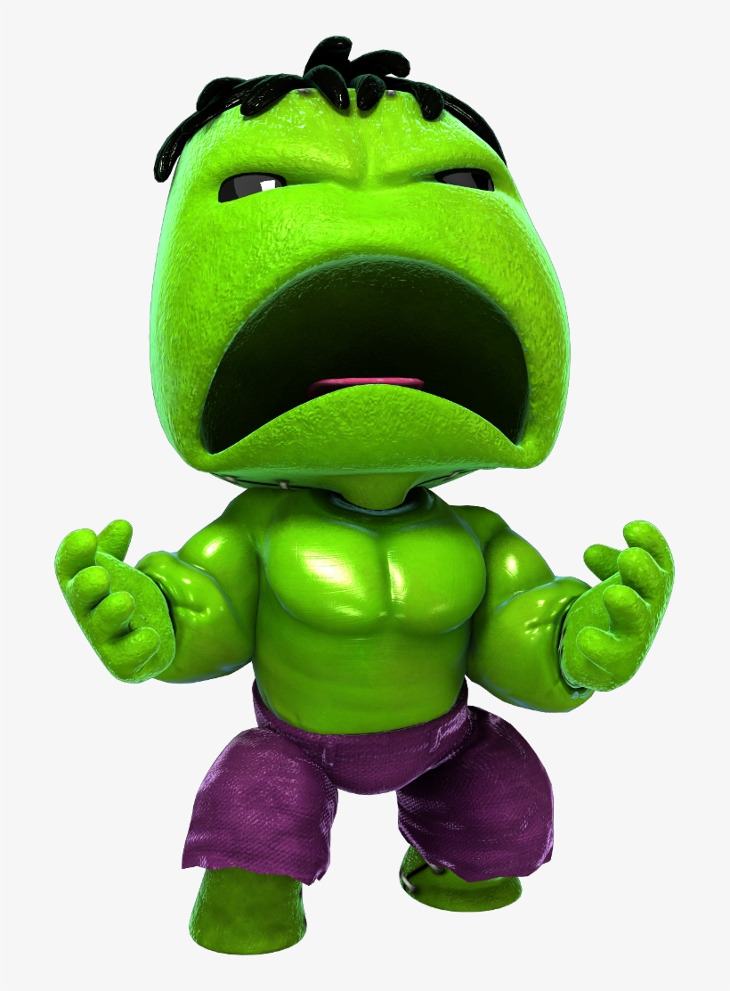 Hulk - Littlebigplanet Marvel, transparent png #5054606