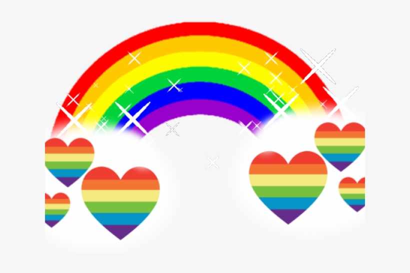 Rainbow Heart Cutie Mark, transparent png #5055011