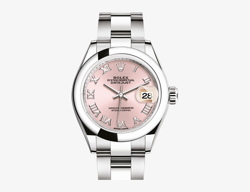 Datejust - Slider - Rolex Lady Date Just 28 Mm, transparent png #5055337