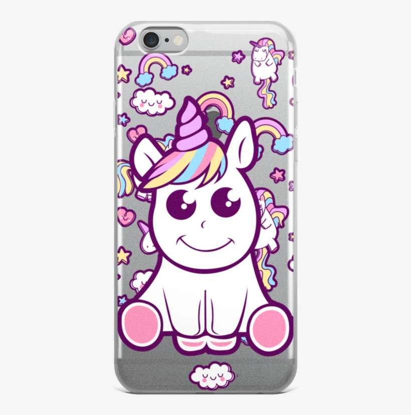 Cutest Unicorn Iphone Case - Cutie Unicorn Sketchbook: Blank Paper For Drawing,, transparent png #5055442