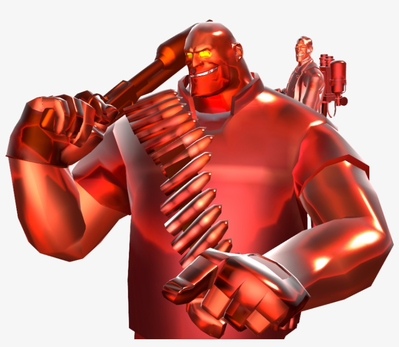 An Übercharged Heavy And Medic Tf2 - Tf2 Ubercharged Heavy, transparent png #5056374