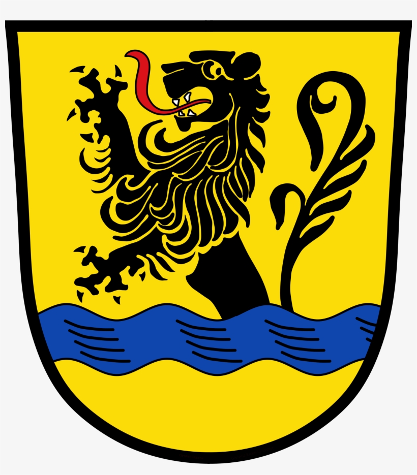Open - Fridolfing Wappen, transparent png #5058232