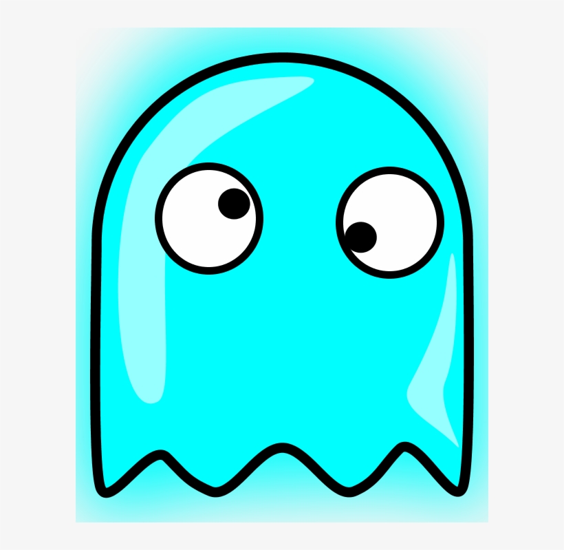 Download Ghost Clipart For Free Download - Green Pac Man Ghost PNG image fo...