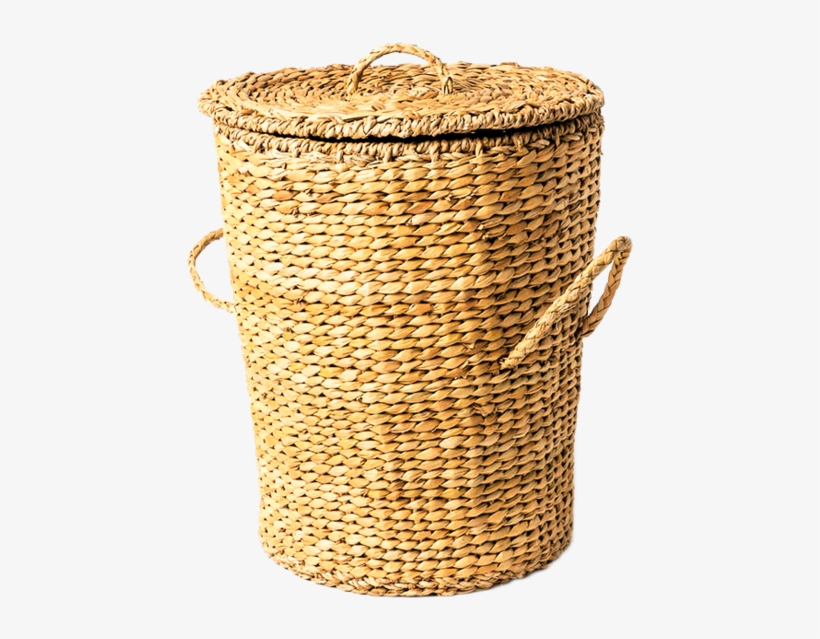 Seagrass Laundry Basket Natural Large, transparent png #5059088